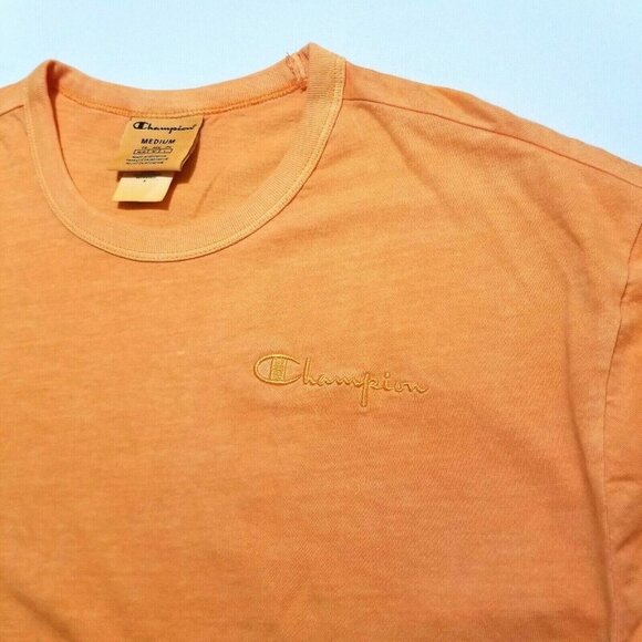 Champion Men's Classic T-Shirt Screen Print Script Logo NWT - Picture 3 of 6